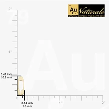 Elegant 14k Gold Safety Pin Stud Earrings for Women