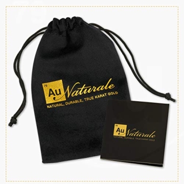 Elegant 14k Gold Safety Pin Stud Earrings for Women