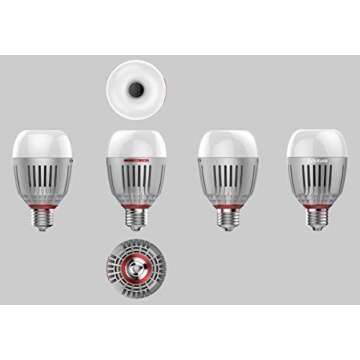 Aputure Accent B7C LED RGBWW Smart Bulb: Versatile Lighting Solution for Filmmakers