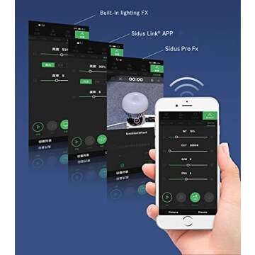 Aputure Accent B7C LED Smart Bulb for Creative Filmmaking