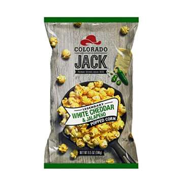 Delicious Colorado Jack Gourmet Popcorn Variety Pack - 5 Flavors!