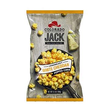 Delicious Colorado Jack Gourmet Popcorn Variety Pack - 5 Flavors!
