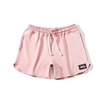 Stylish AIMPACT Men's Workout Shorts with Pockets in Pink