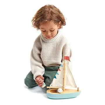 Tender Leaf Toys Sailaway Boat - Educational Play Set for Kids
