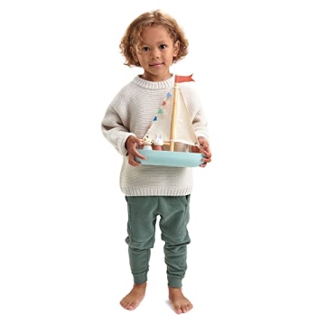 Tender Leaf Toys Sailaway Boat - Educational Play Set for Kids