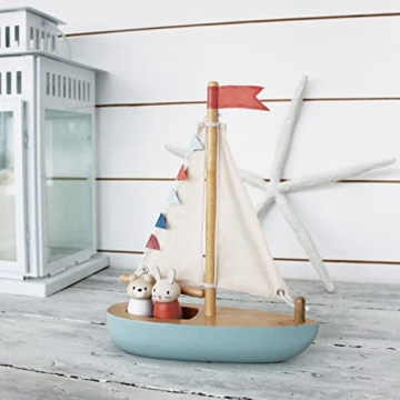 Tender Leaf Toys Sailaway Boat - Educational Play Set for Kids