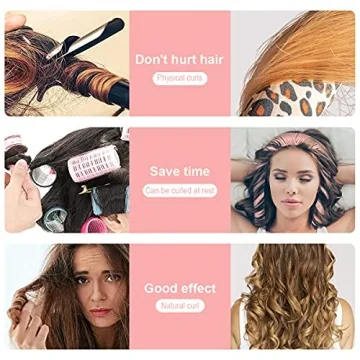 Heatless Curling Rod for Effortless Curls Overnight