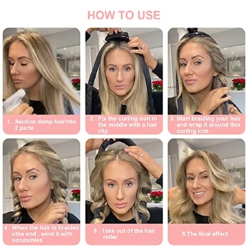 Heatless Curling Rod for Effortless Curls Overnight