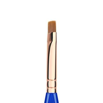 Bdellium Tools Professional Makeup Brush - Golden Triangle 714 Flat Eye Definer - With All Vegan and...
