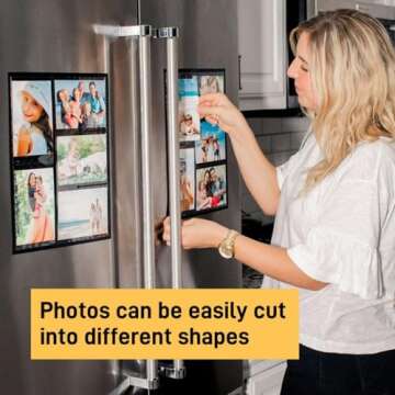 Grtard 10 Pack Magnetic Sheets for Custom Crafts and More