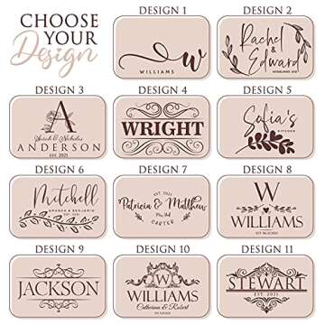 Personalized Cutting Board, 11 Designs & 5 Wood Styles Cutting Board - Wedding Gifts for the Couples...