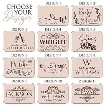 Personalized Cutting Board, 11 Designs & 5 Wood Styles Cutting Board - Wedding Gifts for the Couples...
