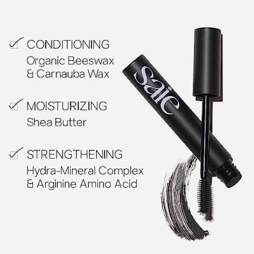 Saie Mascara 101 - Nourishing, Clumping-Free Mascara