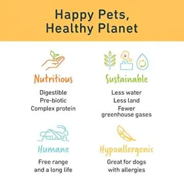 Jiminy's Crunchy Dog Treat, Hypoallergenic & Sustainable 5oz