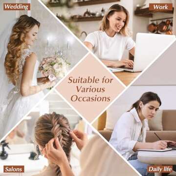 Bobby Pins, 360 Pcs Bobby Pins Brown Blonde Black Hair, 2 Inch Premium Secure Hold Bobby Pins Bulk with Storage Box, Hair Pins for Women and Girls Styling