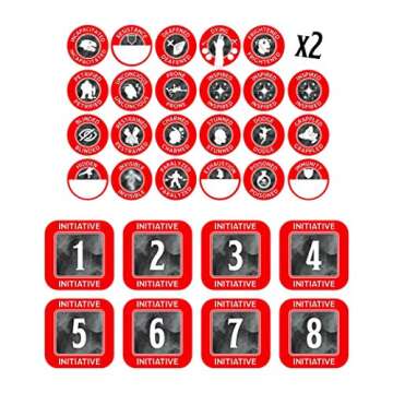 Gale Force Nine Dungeon Master Token Set, Multicolor