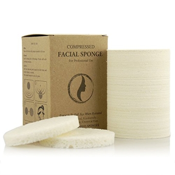 Facial Sponges - APPEARUS Compressed Natural Cellulose Face Sponge | Made in USA | Professional Spa ...