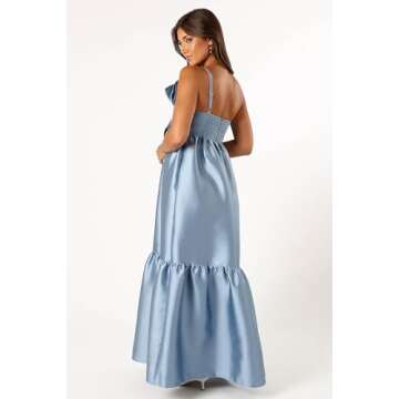 Betina Bow Front Maxi Dress for Effortless Style