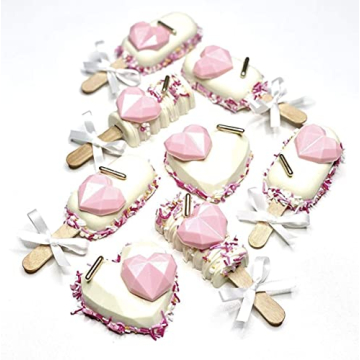 Fimary Heart Silicone Molds for Chocolates and Candy