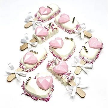 Fimary Heart Silicone Molds for Chocolates and Candy