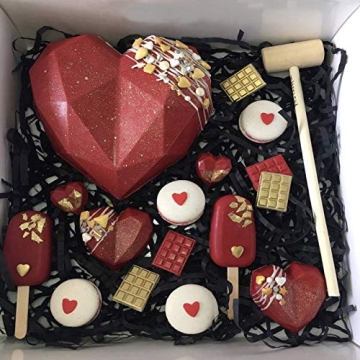 Fimary Heart Silicone Molds for Chocolates and Candy