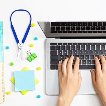 Loop Scissors for Safe Creative Cutting - 3 Color Set