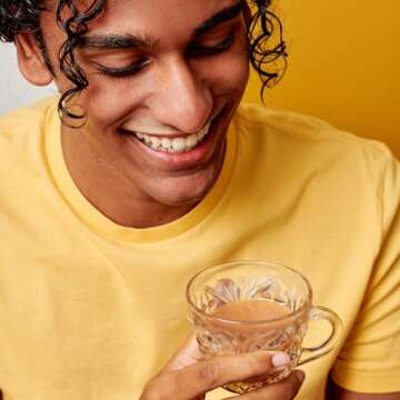 Kola Goodies - Sri Lankan Milk Tea - All Natural w/Clean Ingredients - Made with Loose Leaf Ceylon Tea, Whole Milk Powder, Monk fruit Sweetener, & Raw Coconut Sugar - Ready in 3 Minutes - 10 Sachets