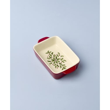 Lenox Holiday Rectangular Baking Dish for Festive Kitchens