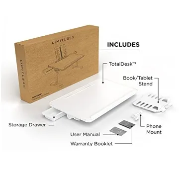 Limitless TotalDesk Adjustable Portable Workstation