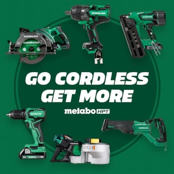 Metabo HPT Cordless Brad Nailer Kit - Lightweight & Powerful