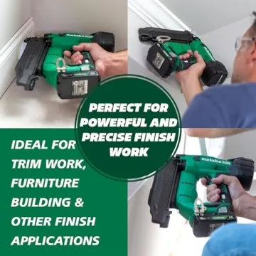 Metabo HPT Cordless Brad Nailer Kit - Lightweight & Powerful