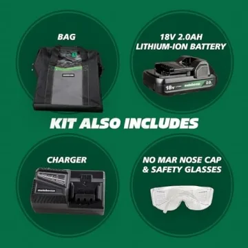 Metabo HPT Cordless Brad Nailer Kit - Lightweight & Powerful