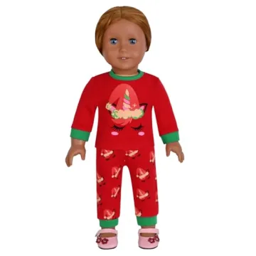 Matching Doll & Girls Christmas Pajamas - Jxstar