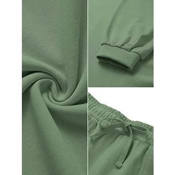 Stylish MEROKEETY Women's 2024 Lounge Set - Cozy & Chic