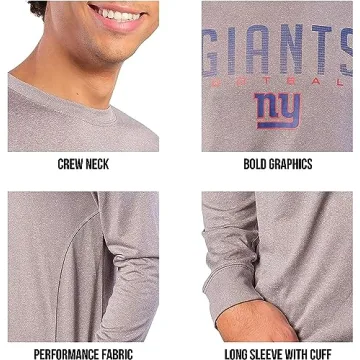 Ultra Game NFL Long Sleeve Tee for Fans - Stylish Comfort