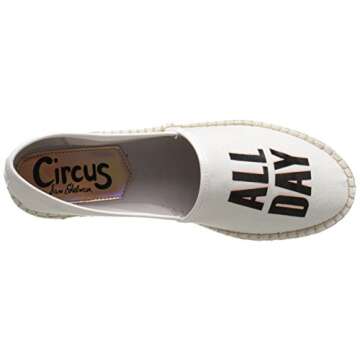 Circus NY by Sam Edelman Women's Leni-8 Shoe, bright white, 7.5 Medium US