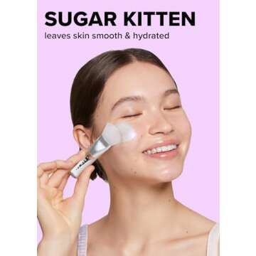 I DEW CARE Peel-off Mask - Sugar Kitten | Hydrating Face Mask For Dry Skin with Hyaluronic Acid, 2.7...