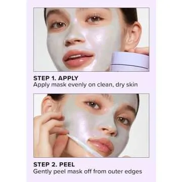 I DEW CARE Peel-off Mask - Sugar Kitten | Hydrating Face Mask For Dry Skin with Hyaluronic Acid, 2.70 Fl Oz