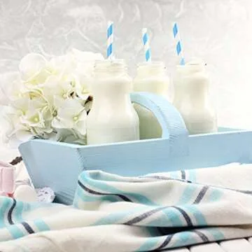 Pastel Stripe Paper Straws - Eco-Friendly Party Essentials