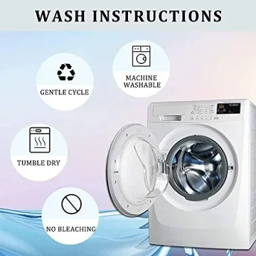 MIULEE Elegant White Sheer Curtains for All Rooms