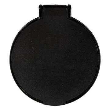 AAkron Round Mirror, Portable Versatile Mirror for Every Lady’s Bag, Purse or Cosmetic Bag, Great for Crafting Set of 12, Black