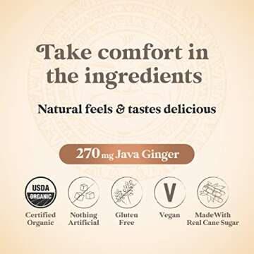 Chimes Mango Ginger Chews, 1lb Bag