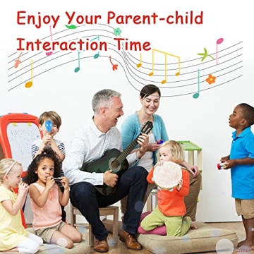 LOOIKOOS Toddler Musical Instruments Set for Creative Play