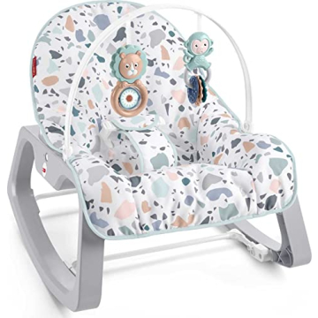 Fisher-Price Infant-to-Toddler Rocker - Pacific Pebble, portable baby seat and rocking chair