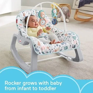 Fisher-Price Infant-to-Toddler Rocker - Safe & Portable