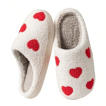 QQGB Cozy Love Slippers for All Ages Stylish Comfort