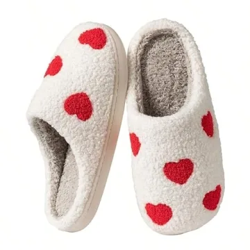 QQGB Cozy Love Slippers for All Ages Stylish Comfort