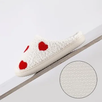 QQGB Cozy Love Slippers for All Ages Stylish Comfort