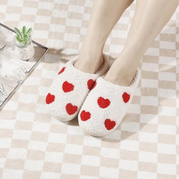 QQGB Cozy Love Slippers for All Ages Stylish Comfort