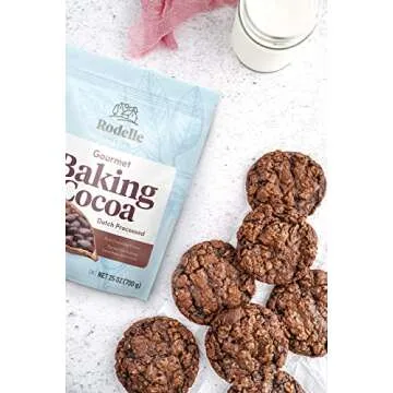 Rodelle Gourmet Baking Cocoa Powder - 25 Ounce Bag